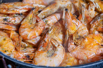 roast, black, meal, healthy, diet, cuisine, close-up, appetizer, protein, prawns, cooked, seafood, macro, nobody, nutrition, prepared, shellfish, shrimps, gourmet, tasty, snack, dinner, sea