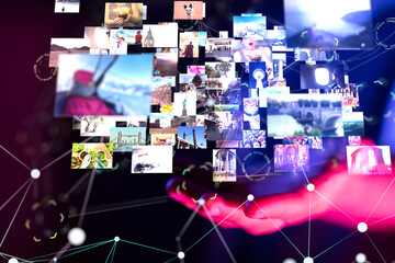 streaming data picture video material