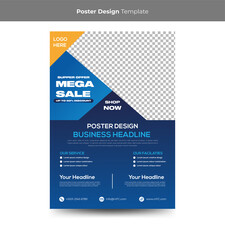 Clean abstract design magazine brochure flyer booklet cover vector layout