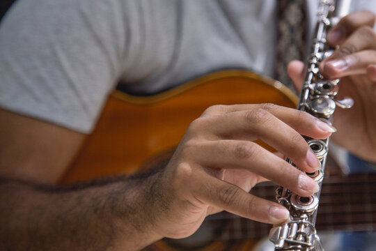 Flauta traversa con guitarra 2