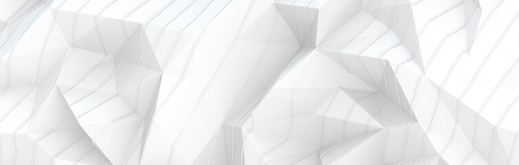Abstract triangles background. Geometric white and gray pattern