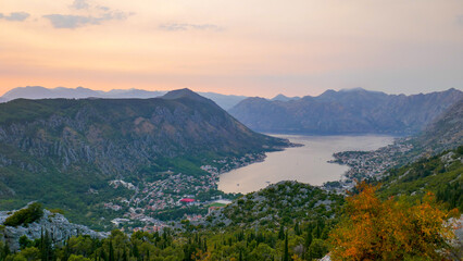 Obraz premium Kotor - popular resort in Montenegro, Europe