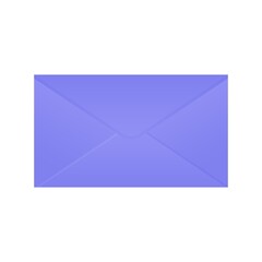 Closed envelope. Envelope icon for mail, invitation, email, postal, web, mailbox design. Vector illustration in flat style isolated on white background