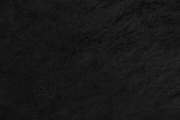 Fototapeta premium Dark grey black slate background or texture. Black granite slabs background. 