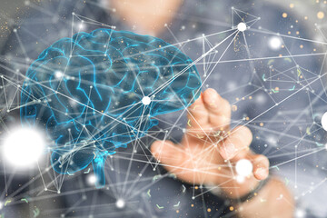  Ui icon medical in hospital with medical technology network concept