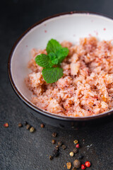 krill meat minced atlantic shrimp fresh portion dietary healthy meal food diet still life snack on the table copy space food background rustic top view pescatarian diet
