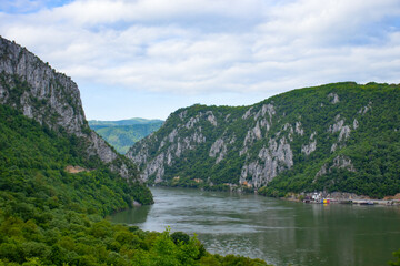 Fototapeta na wymiar Danube in Serbien