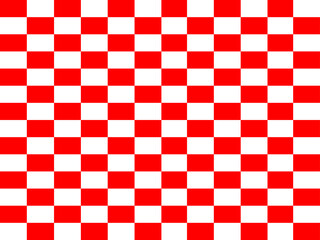 red and white checked texture  background