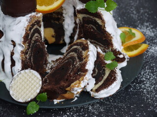 Der Schaumkuss-Kuchen