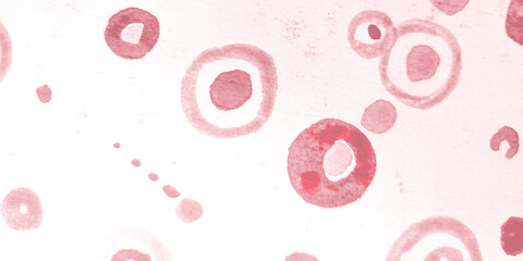 Dot Paint. Pink Acrylic Easel. White Wallpapers
