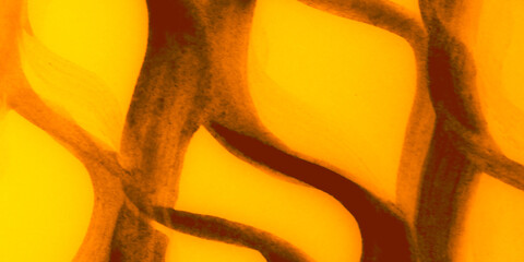 Fire Spray Stain. Gold Tie Dye Designs. Bright