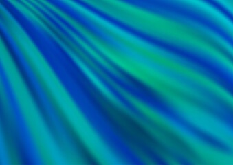 Dark BLUE vector pattern with lamp shapes.