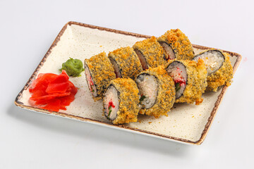 Japanese tempura rill with fish