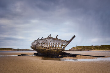 Bunbeg ShipWreck, Bad Eddie, Bunbeg, Co. Donegal, Ireland, Bad Eddie wreck