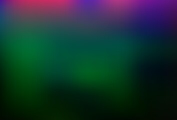 Dark Multicolor, Rainbow vector abstract blurred pattern.