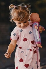 portrait of a little child