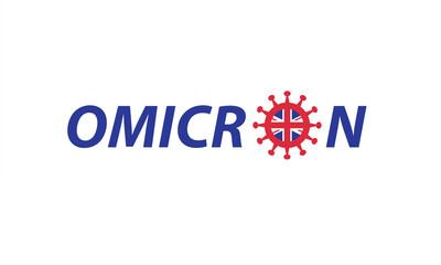 Omicron United Kingdom flag variant covid pandemic