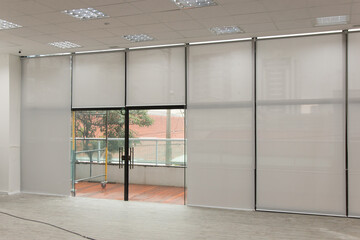 Decorative blinds, for decoration, sun protection and window care. used by architects and decorators.