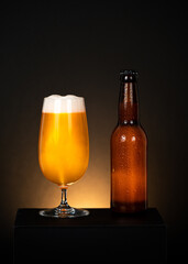 Glass of beer