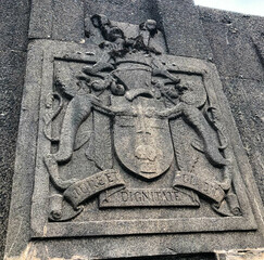 Cheshire Coat of Arms cut in stone