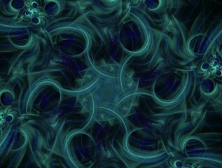 Imaginatory fractal abstract background Image