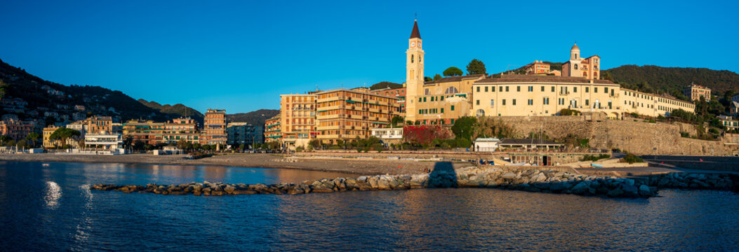 The cityscape of Recco
