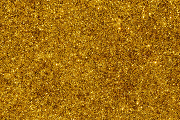 Golden Glitter Texture