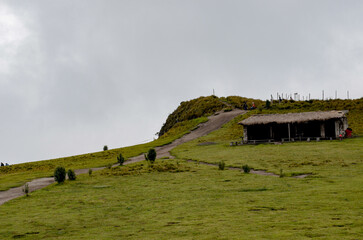 Obraz premium Hermosa montaña en Ecuador
