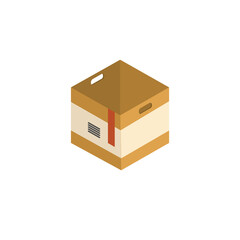 isometric box icon
