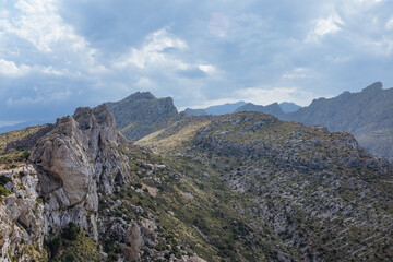 Obraz premium Natural ponds formed from the rocky surface of the sea are eroded, a tourist attraction. Mediterranean Sea