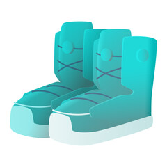 Professional special warm boots for snowboarding or skiing