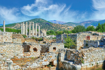 Ruins of the Roman Hadrianic Baths
