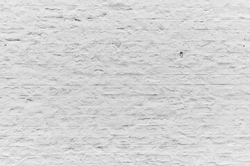  Painted white brick wall surface background