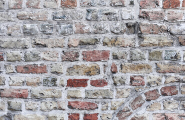  Decay brick wall surface background