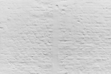  Painted white brick wall surface background