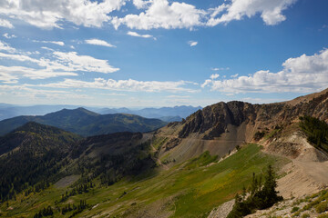 Fototapeta premium Mountain top summit