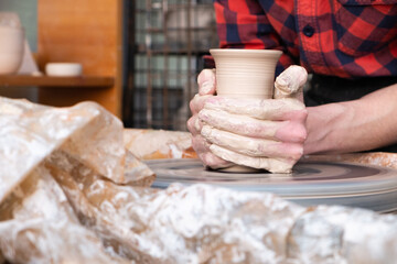 hands of a potter