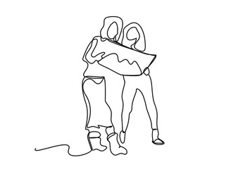 two women are studying a map . Employees analyzing graph results at work.