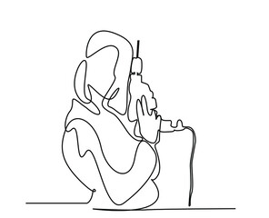 female remodeler posing with drill machine in hand