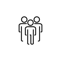 People icon. person sign and symbol. User Icon vector
