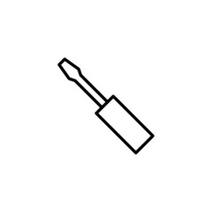 Screwdriver icon.tools sign and symbol