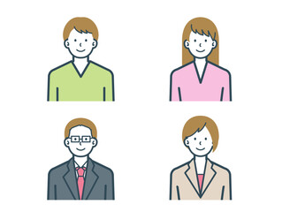 大人の人物セット01A