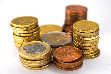 Moneda en representativa de ahorro o gasto