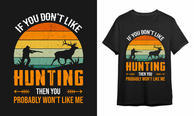 Adventure, Hunting Fishing, Veteran, Summer, Typography T-shirt Design