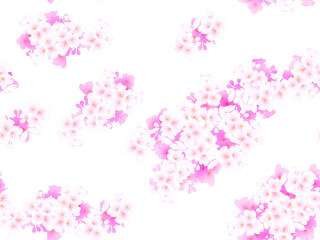 桜の花、シームレス壁紙