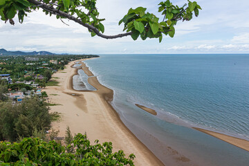 Khao Kalok beach, Hua Hin , Thailand. Beautiful beach nearby Hua Hin