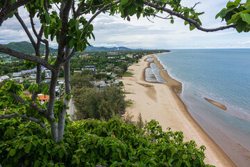 Khao Kalok beach, Hua Hin , Thailand. Beautiful beach nearby Hua Hin