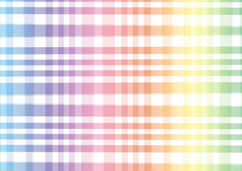 Abstract Vertical and horizontal lines background in Blurred rainbow colors for design. Gradient.gingham designs for decorations, wrapping paper, wallpaper, fabrics, backgrounds and more.