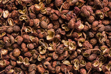 close up of pepper seasoning  texture background