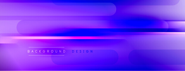 Abstract background - lines composition created with lights and shadows. Technology or business digital template. Trendy simple fluid color gradient abstract background with dynamic